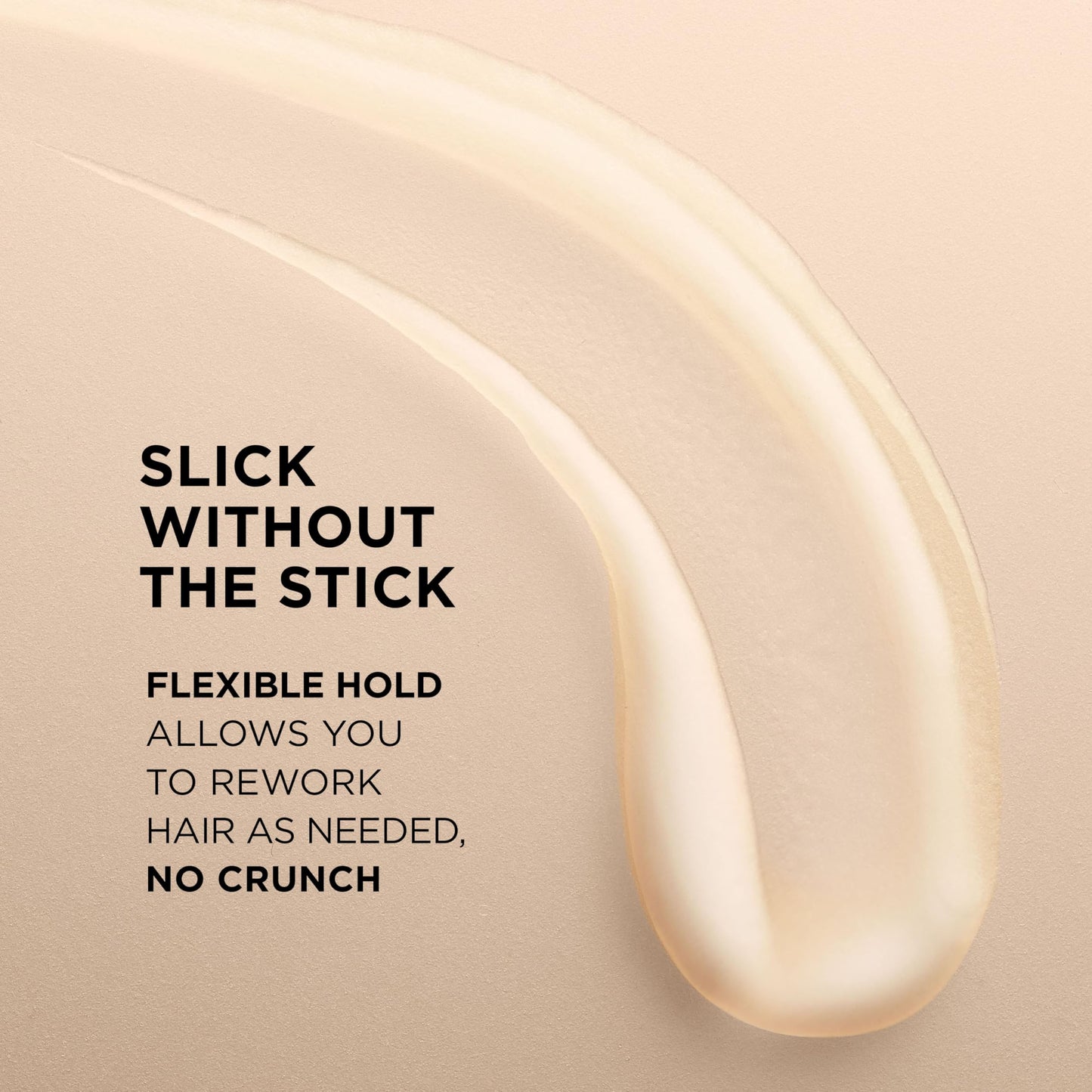 L'Oreal Paris Elnett Slick Back Hair Cream for shiny high bun hairstyles