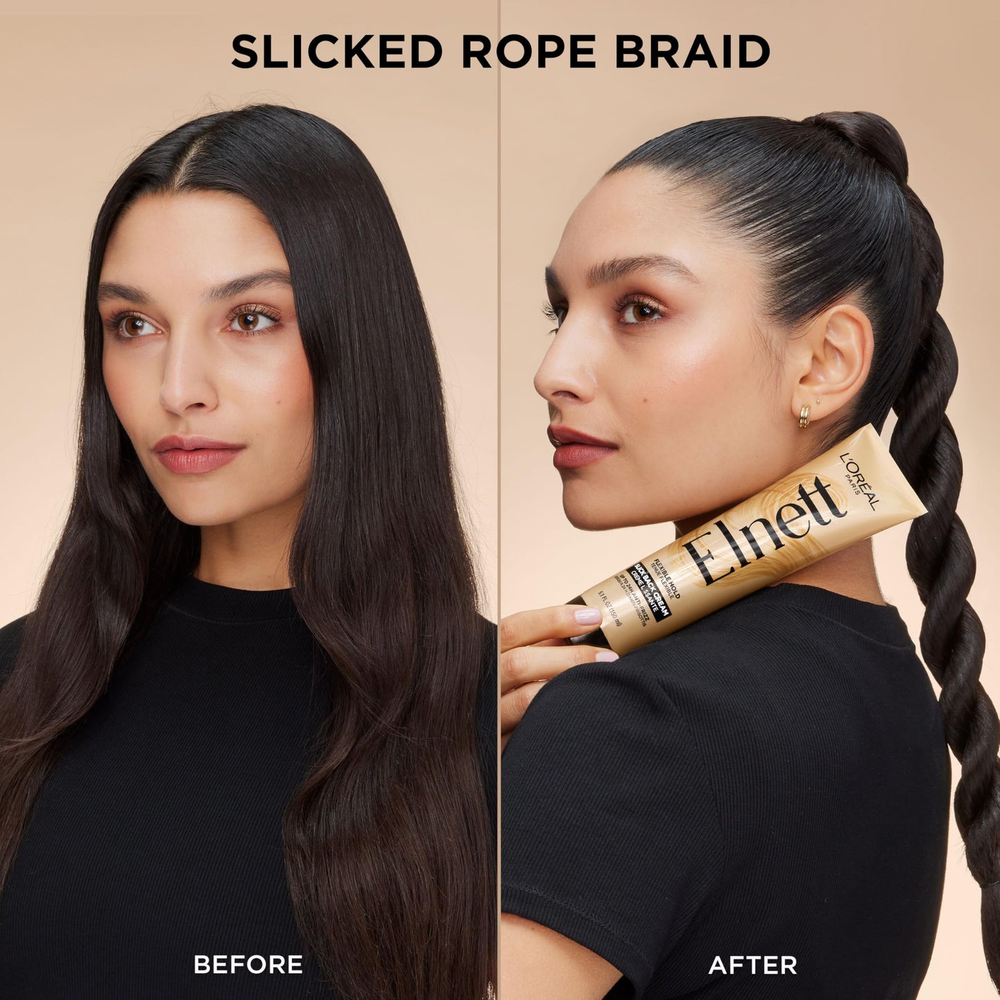 L'Oreal Paris Elnett professional styling cream for frizz control and polished shine