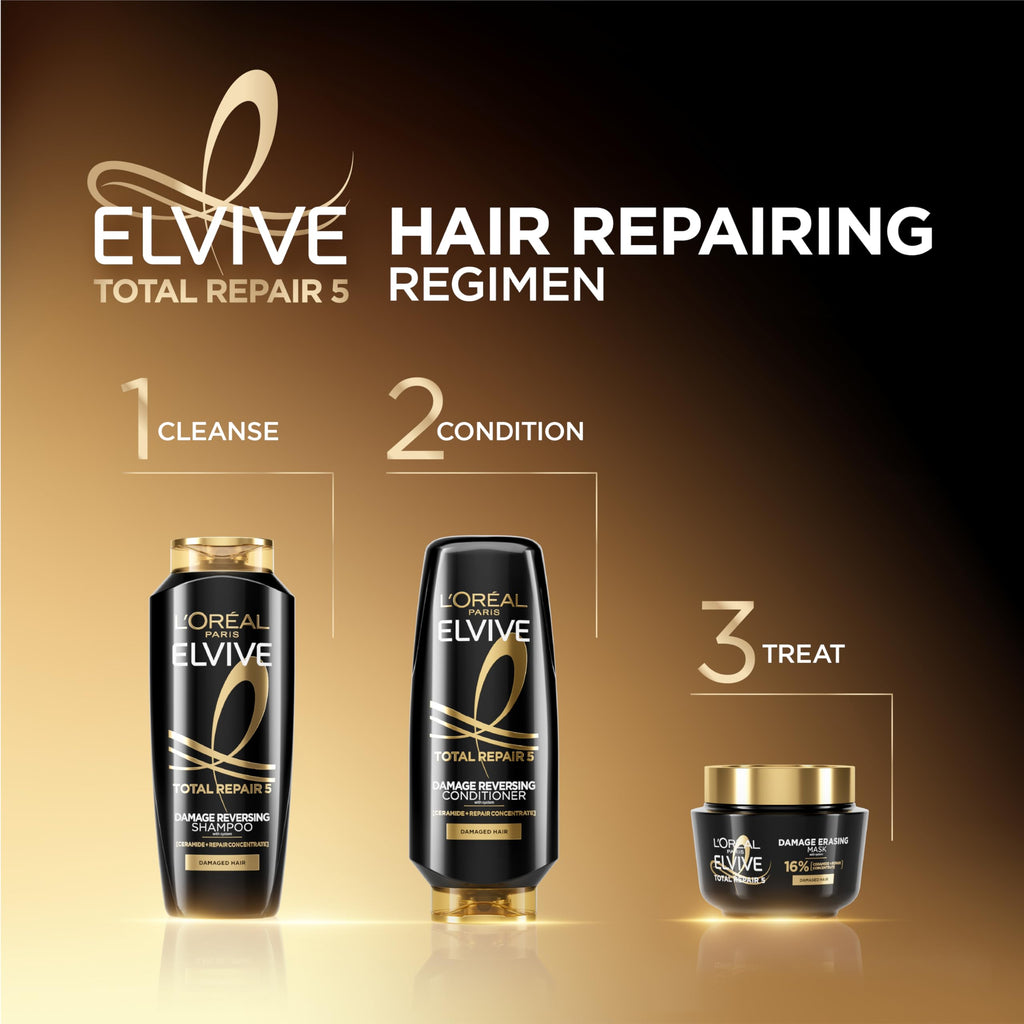 L'Oreal Paris Elvive hair mask ready for application