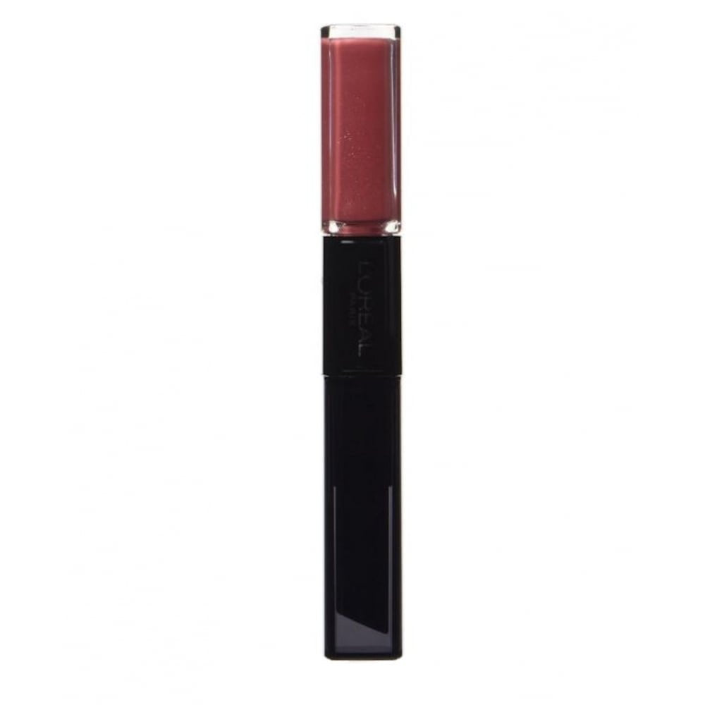 L'Oreal Paris Timeless Rose shade swatch on skin showcasing the natural pink tone