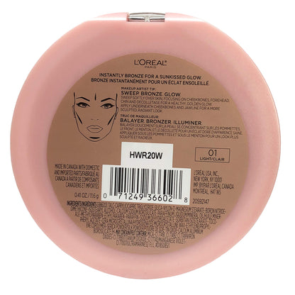 L'Oreal Paris Lumi Bronze It face and body powder for sun kissed glow
