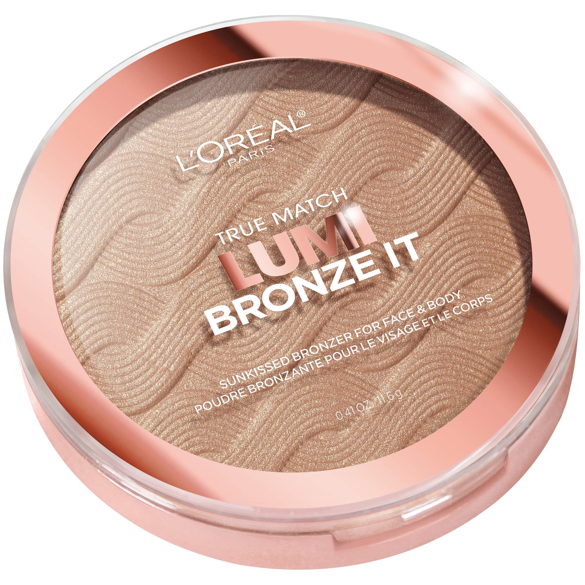 L'Oreal Paris Cosmetics imported USA beauty powder bronzer packaging