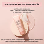 L'Oreal Paris Platinum Pearl hair gloss side angle view