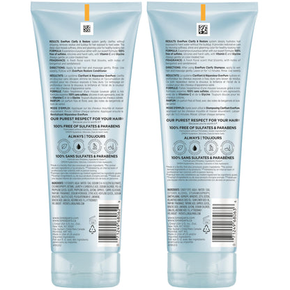 L'Oreal Paris Clarify and Restore lifestyle image showing packaging size and authentic USA import details