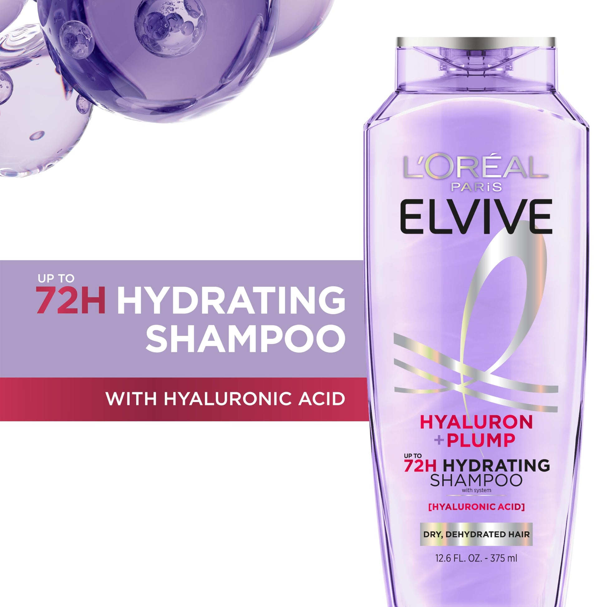L'Oreal Paris Elvive hyaluronic acid shampoo for dry hair