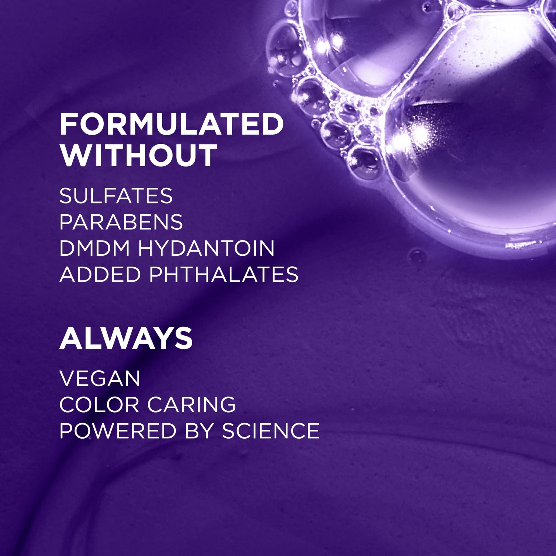 L'Oreal Paris EverPure sulfate free purple hair care routine set on a white background