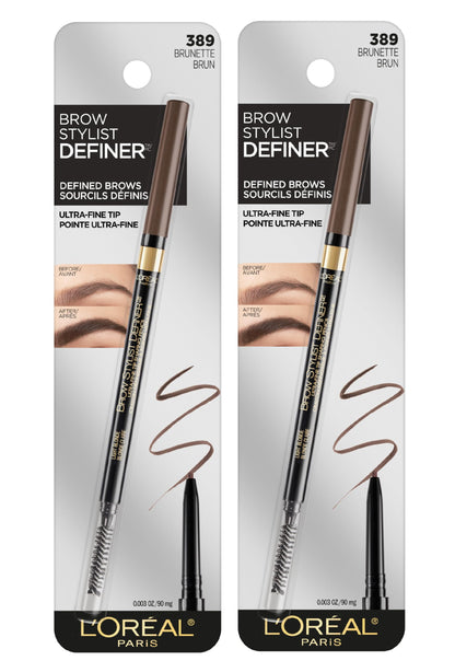L'Oreal Paris mechanical eyebrow pencil ultra-fine tip close-up