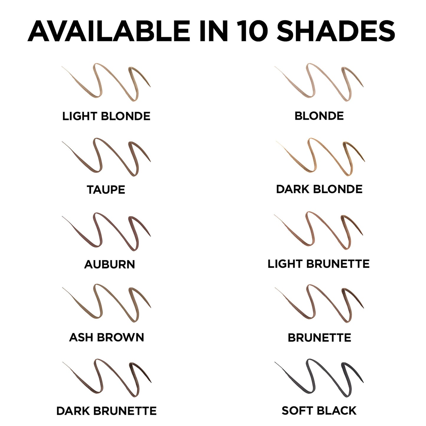 L'Oreal Paris Brow Stylist Definer packaging components
