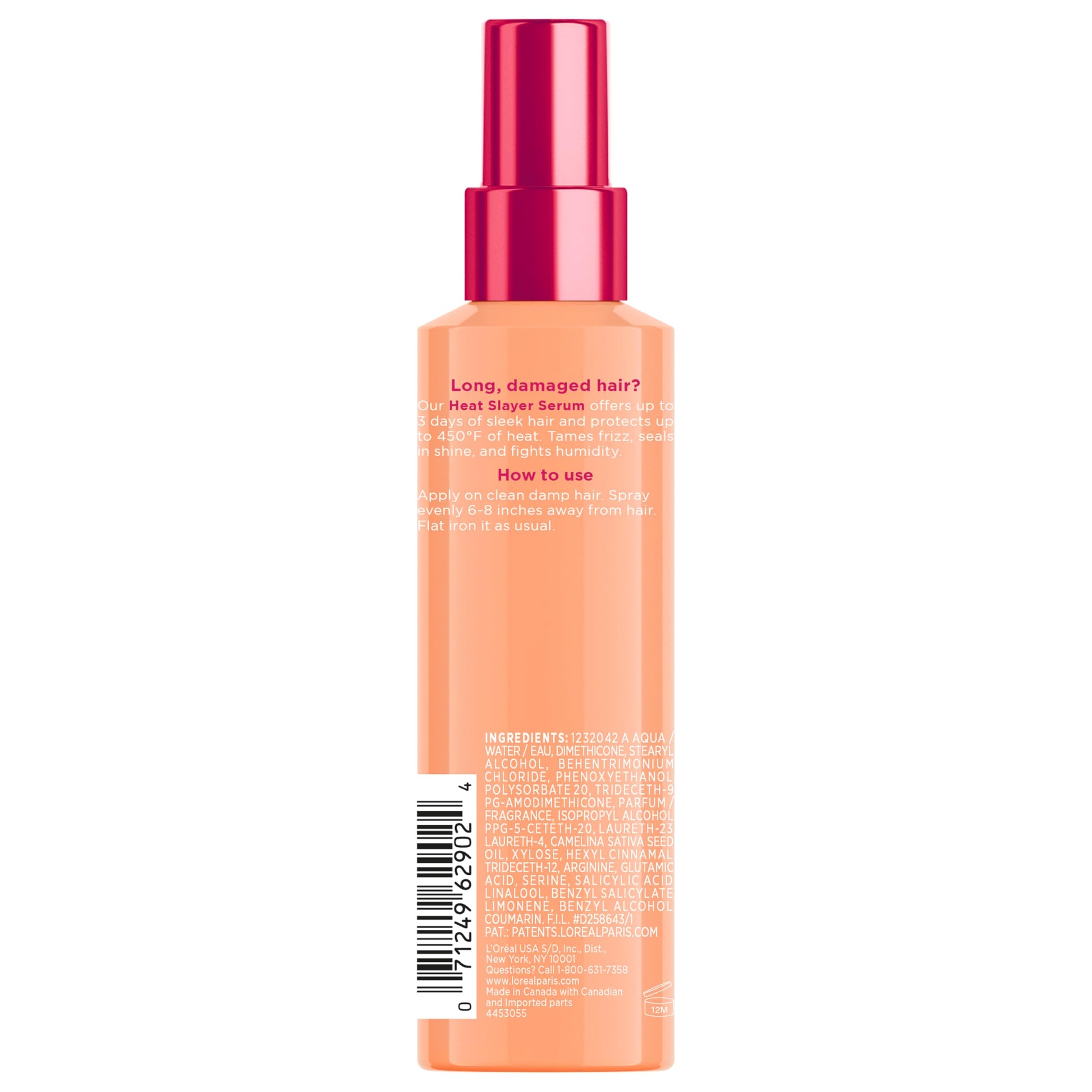 L'Oreal Paris Elvive hair care collection for long sleek styles