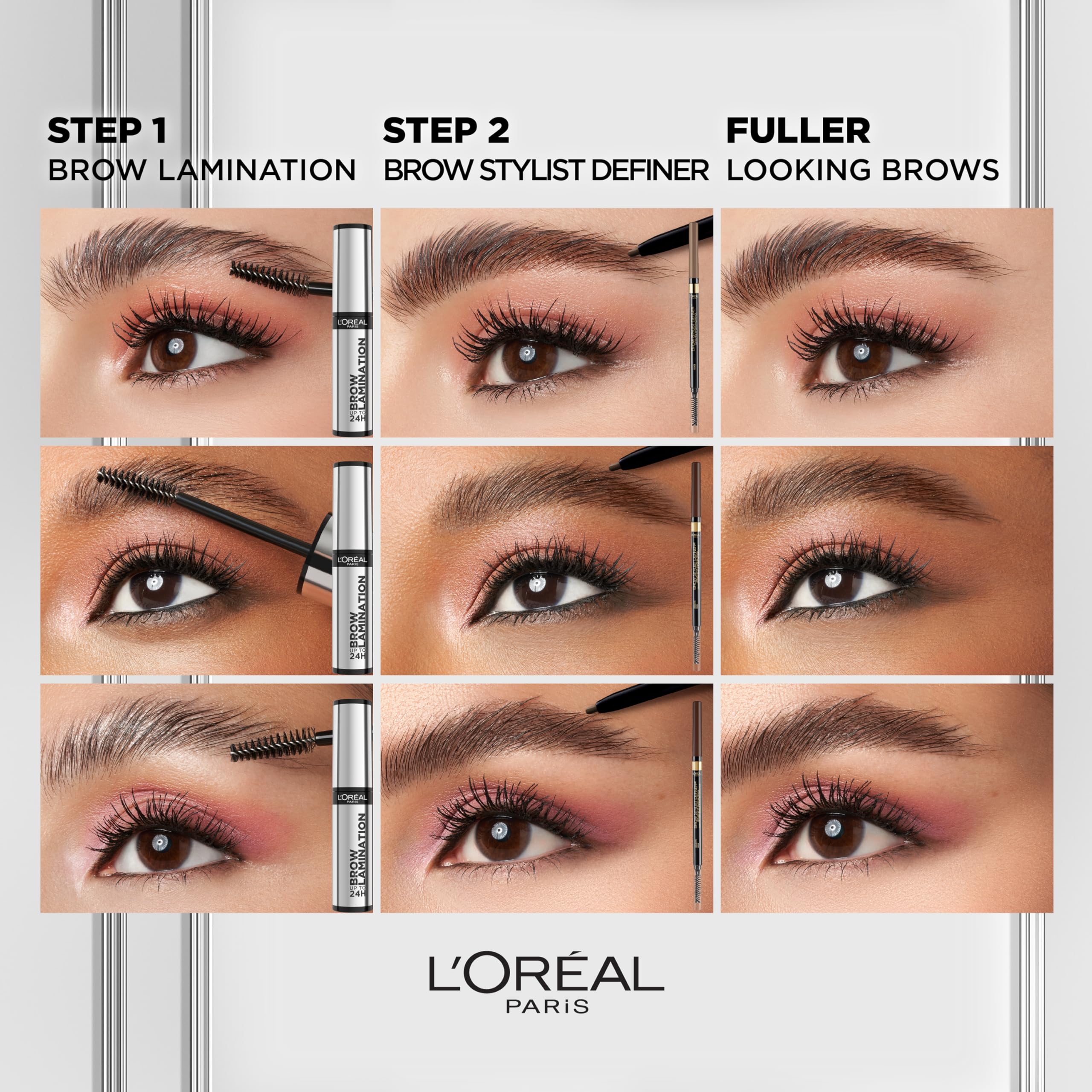 L'Oreal Paris Infallible water-resistant eyebrow gel container design