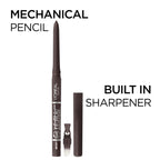L'Oreal Paris black eyeliner pencil tip close up