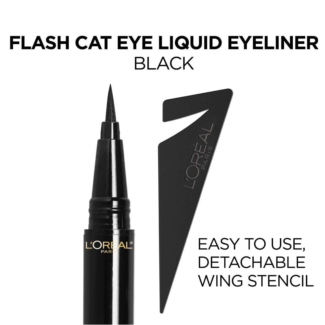 Loreal Paris Infallible Flash Cat Eye Eyeliner black pigment texture