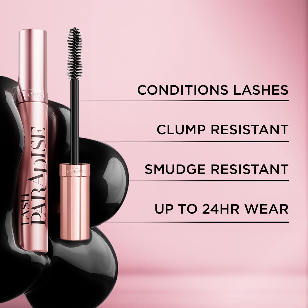 L'Oreal Paris imported beauty product label and volume details