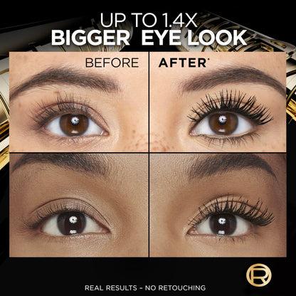 L'Oreal Paris Panorama volumizing and lengthening mascara tube close up
