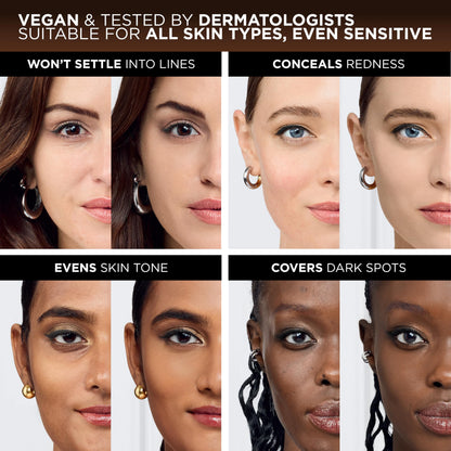 True Match hyaluronic acid infused liquid foundation display photography