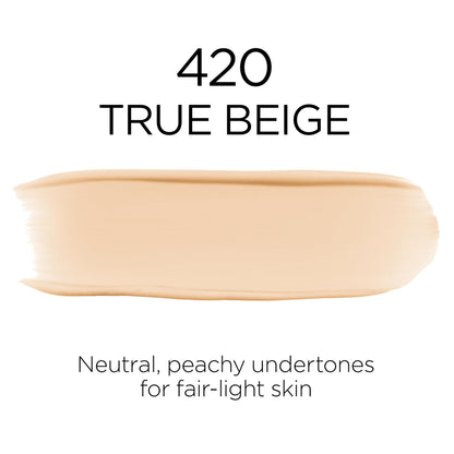 Waterproof and sweatproof test demonstration of L'Oreal Infallible face foundation