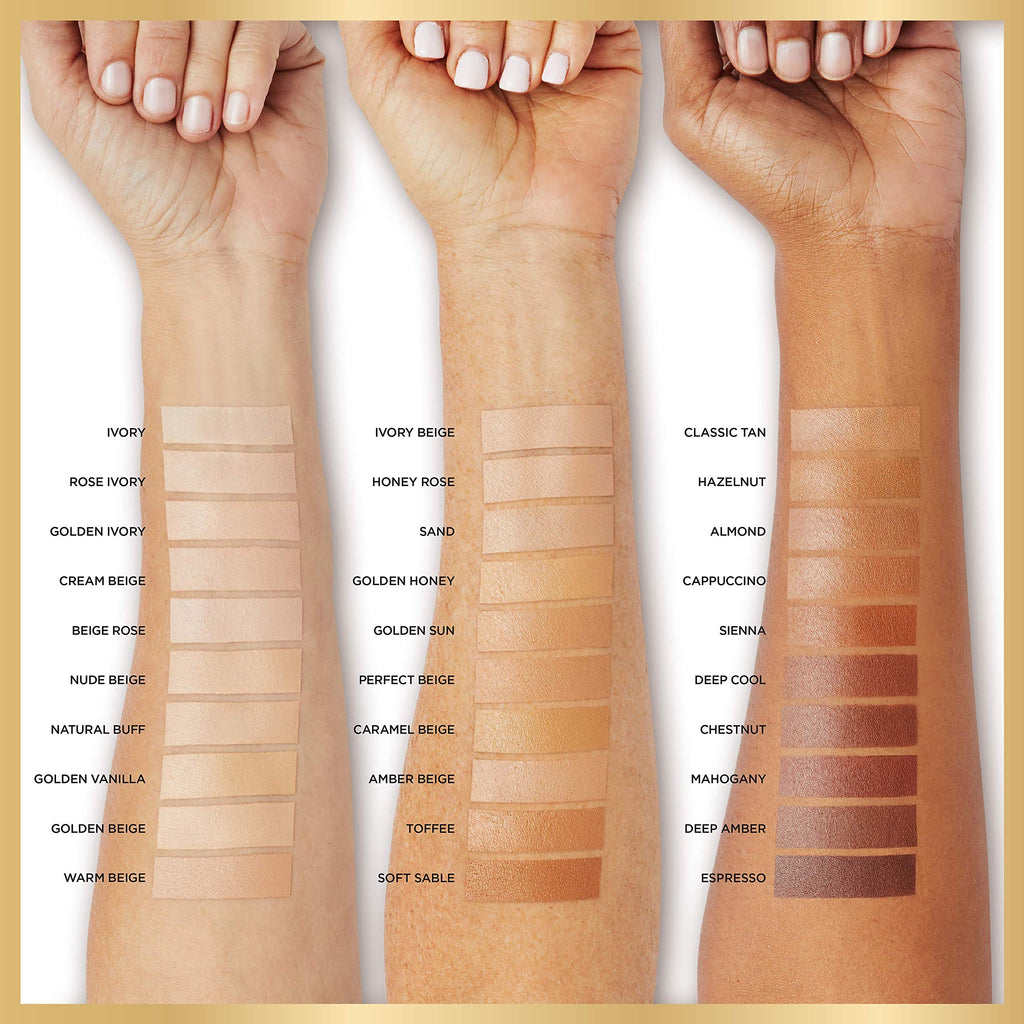 L'Oreal Paris serum foundation back instructions label
