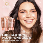 L'Oreal Paris True Match Lumi Glotion shade 903 Medium tube label close up