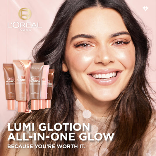 L'Oreal Paris True Match Lumi Glotion Medium Glow hydrating illuminator packaging