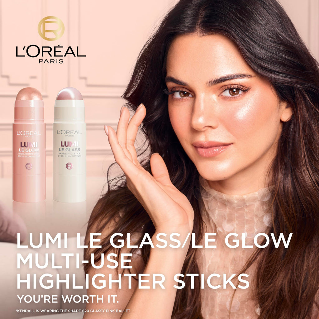 L'Oreal Paris translucent glassy highlighter packaging details