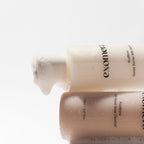 P-Eleven Exomera Gentle Barrier Milk Cleanser skincare bottle lifestyle display
