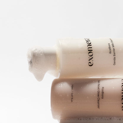Exomera Gentle Barrier Milk Cleanser packaging in box