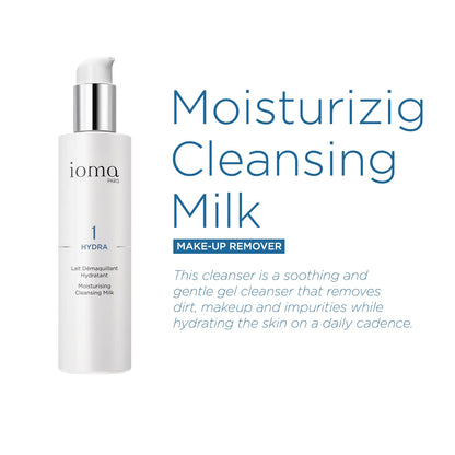 Ioma Paris Hydra Cleansing Milk pump dispenser detail