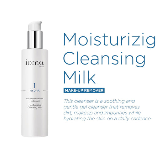 Ioma Paris Hydra Cleansing Milk pump dispenser detail