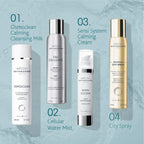 Institut Esthederm Osmoclean Calming Cleansing Milk packaging design
