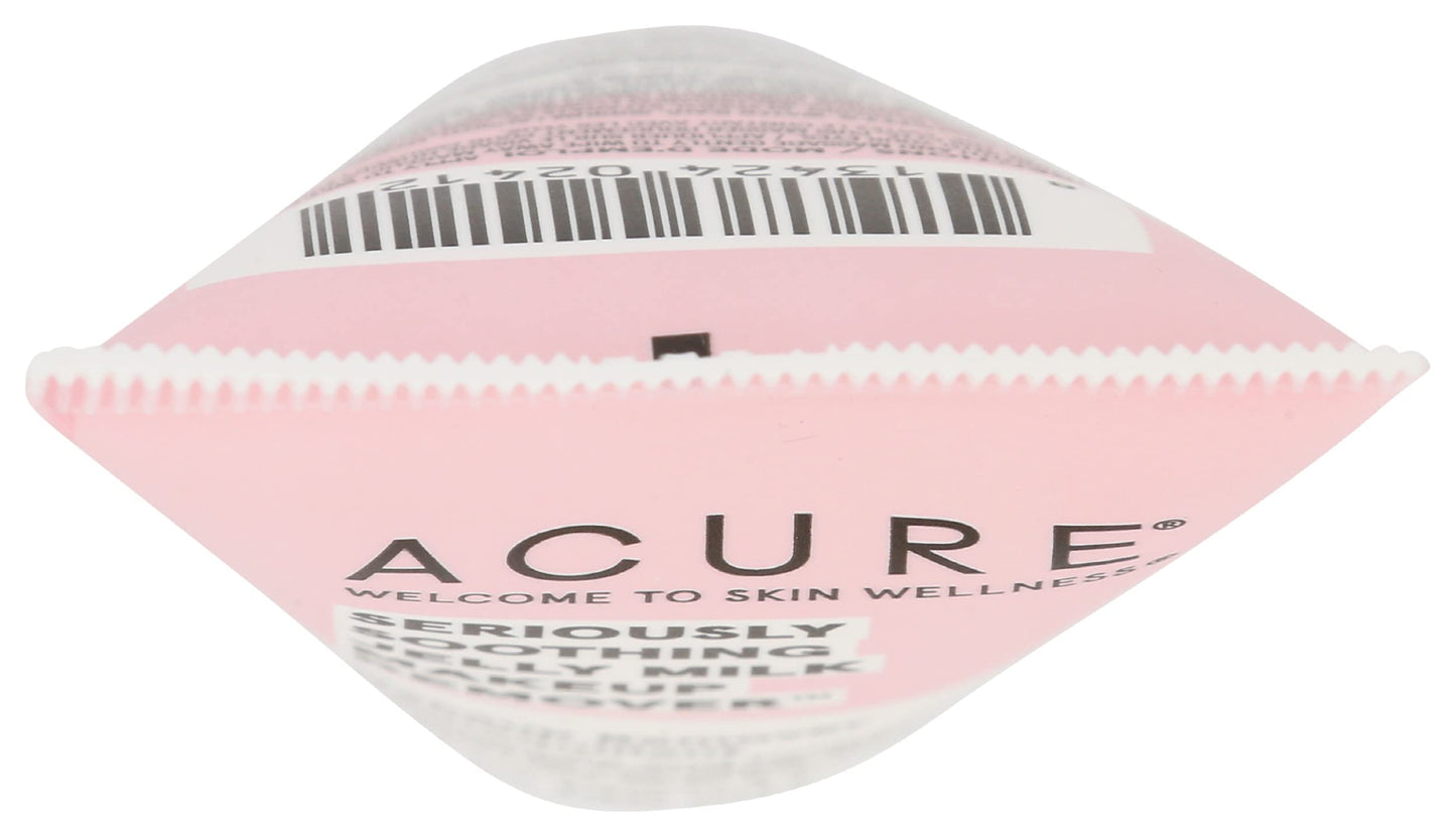Acure vegan makeup remover travel size bottle
