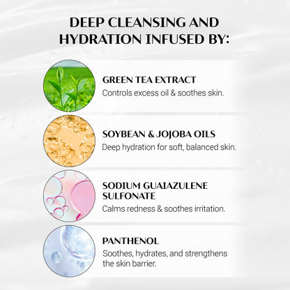 Clean skincare results after using Daera Pore Fresh Melting Cleansing Balm