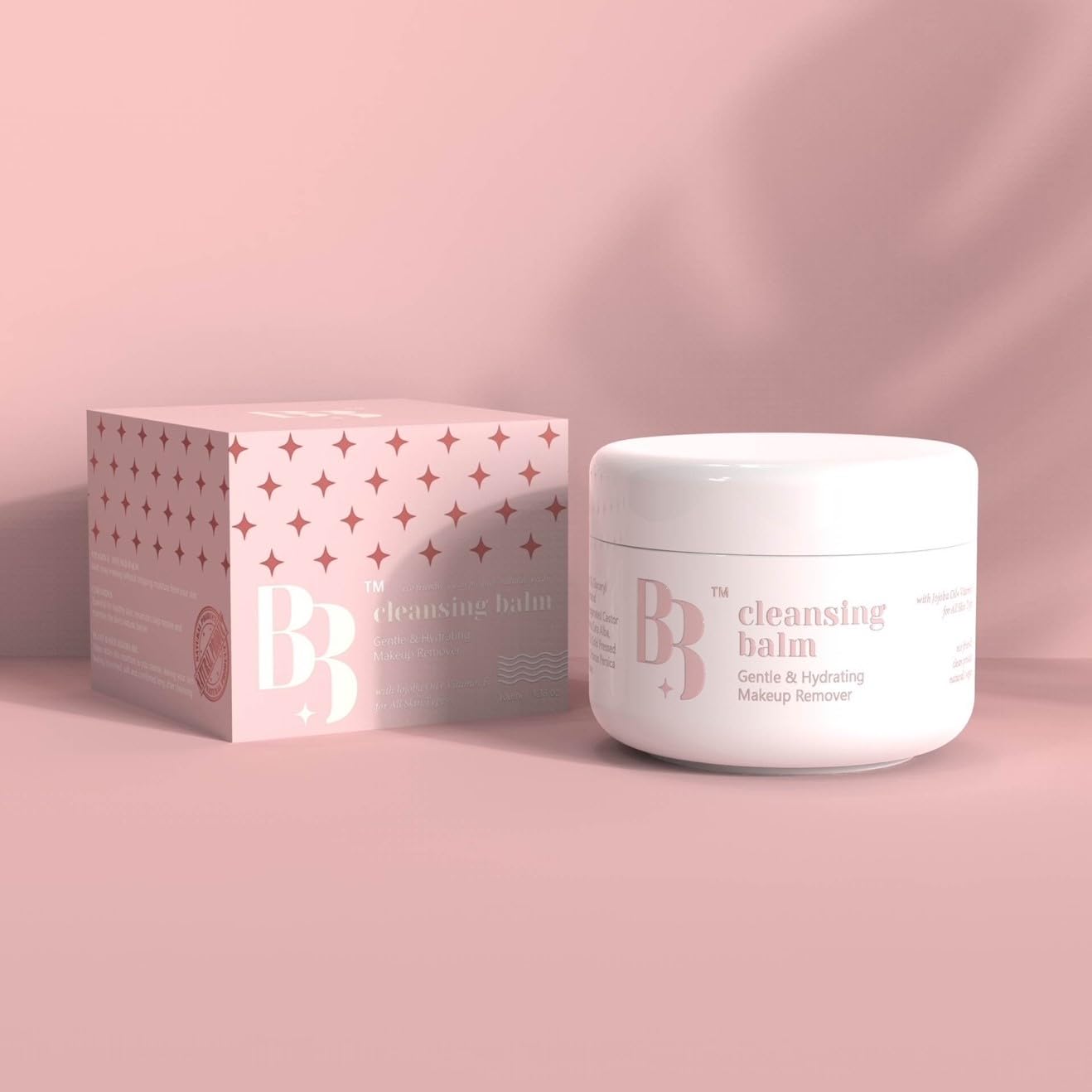 Bijou Bijou vegan cleansing balm open jar display