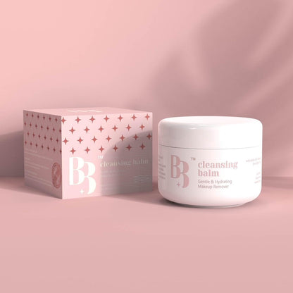 Bijou Bijou vegan cleansing balm open jar display