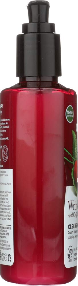 Close up of Avalon Organics CoQ10 cleansing milk pump dispenser