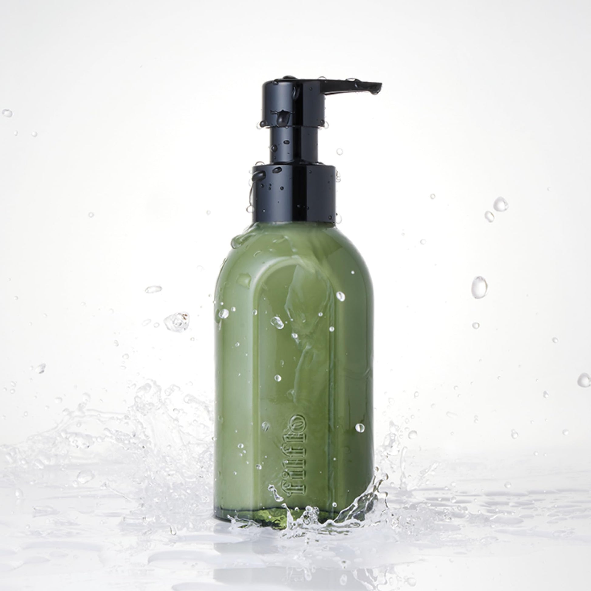 Filflo Korean skincare milk cleanser pump packaging