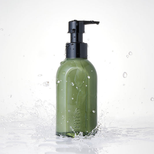 Filflo Korean skincare milk cleanser pump packaging