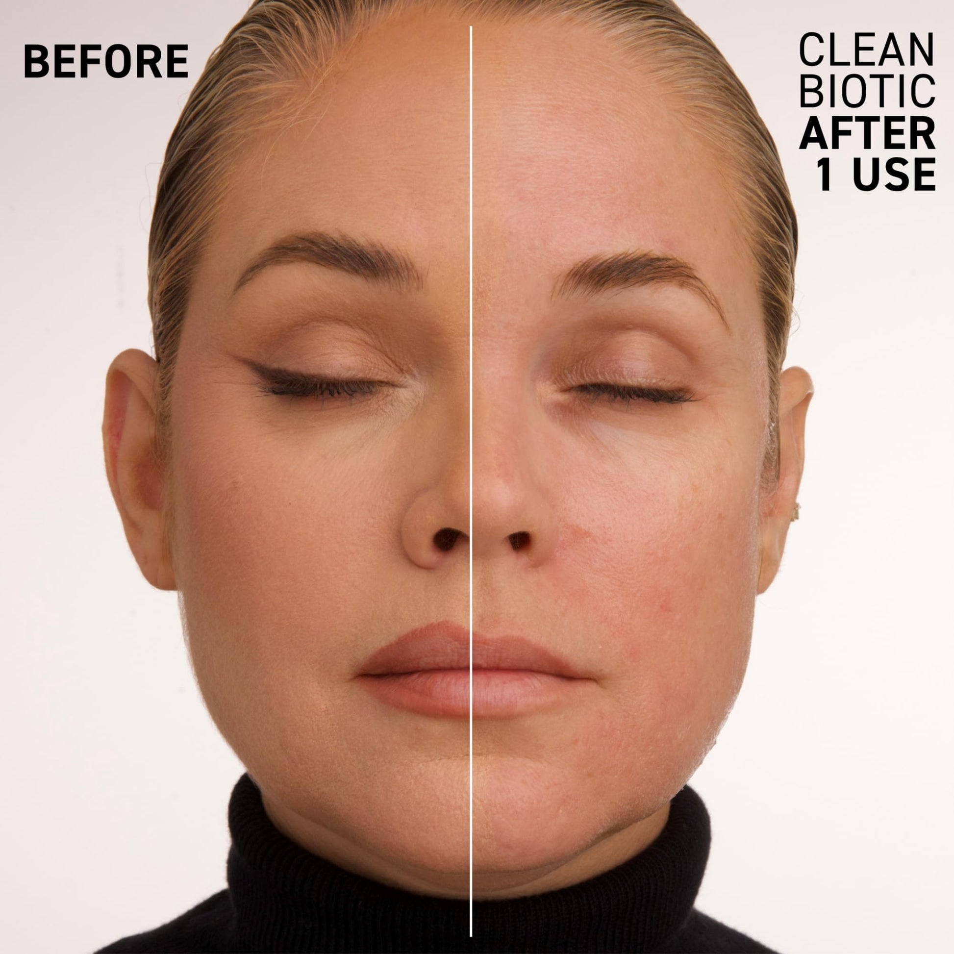 Dr. Brandt Clean Biotic yogurt cleanser bottle packaging