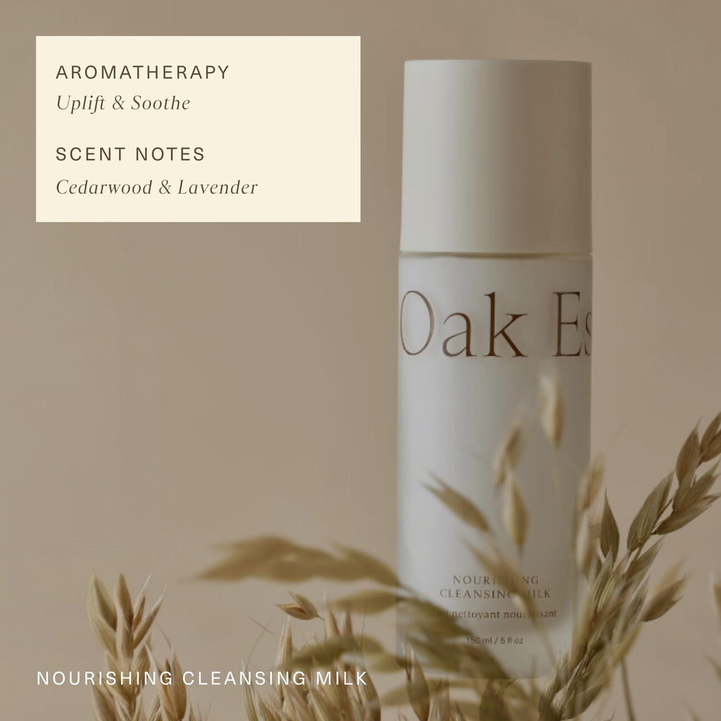 Oak Essentials daily pH balancing cleanser premium skin care routine