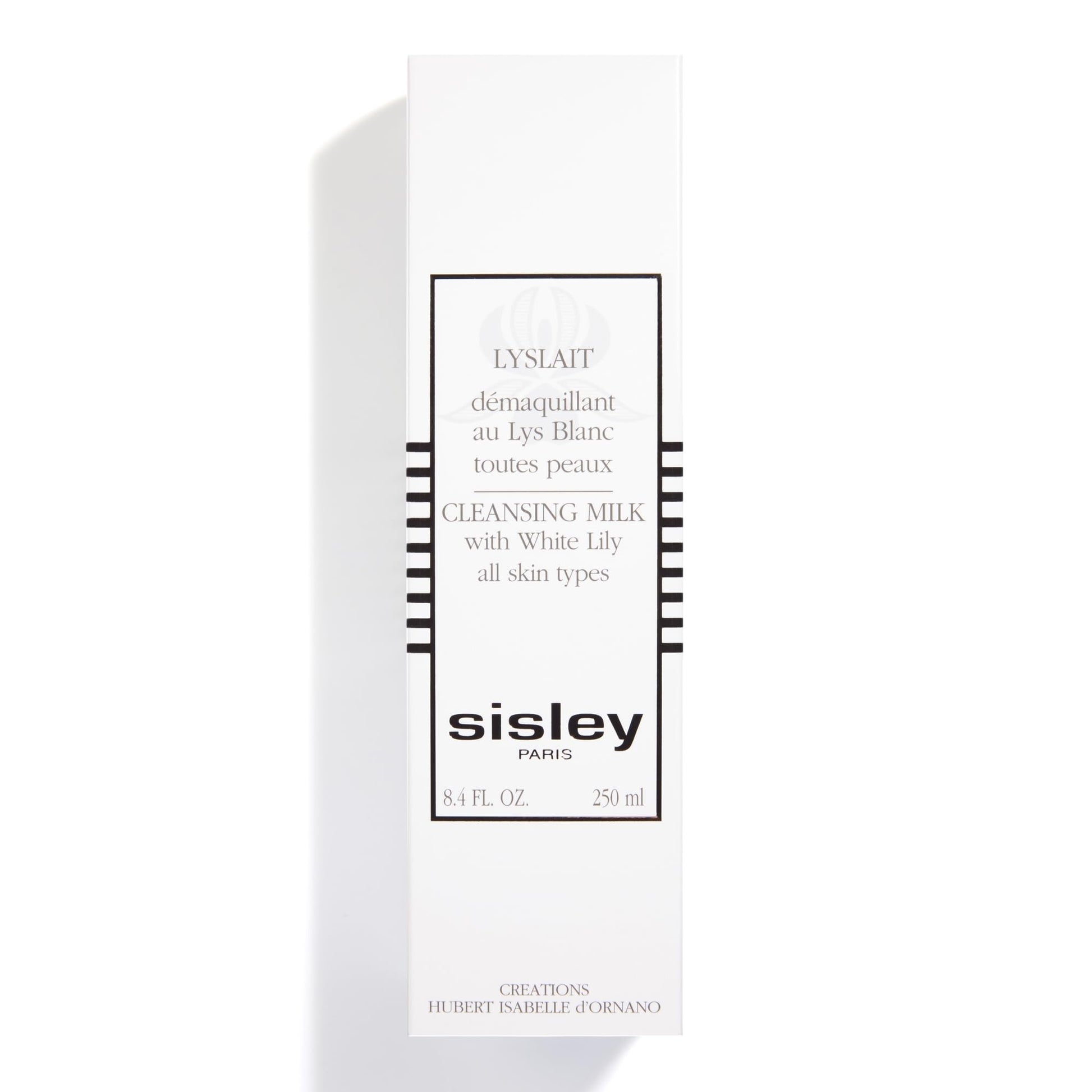 White Lily extract infused Sisley Paris makeup remover 250 milliliters