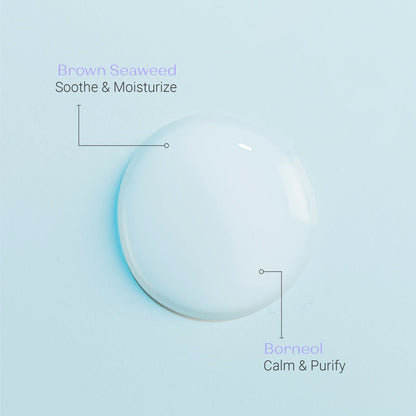 Yonka Lait Nettoyant makeup remover application on face