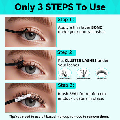 Amzgirl Lash cluster remover bottle with applicator brush
