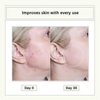 Jojoba and rose oil infused daily facial cleanser dissolving waterproof cosmetics