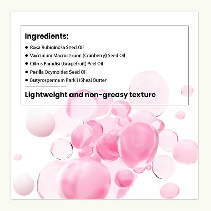 Cistto cleansing oil application on dry skin