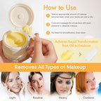 Kimtrue fragrance free cleansing balm in use demonstrating emulsification