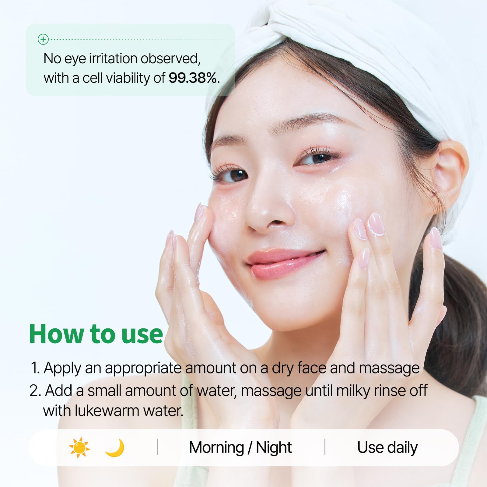 Pongdang Pore Deep Clean Cleansing Oil showing milky emulsification