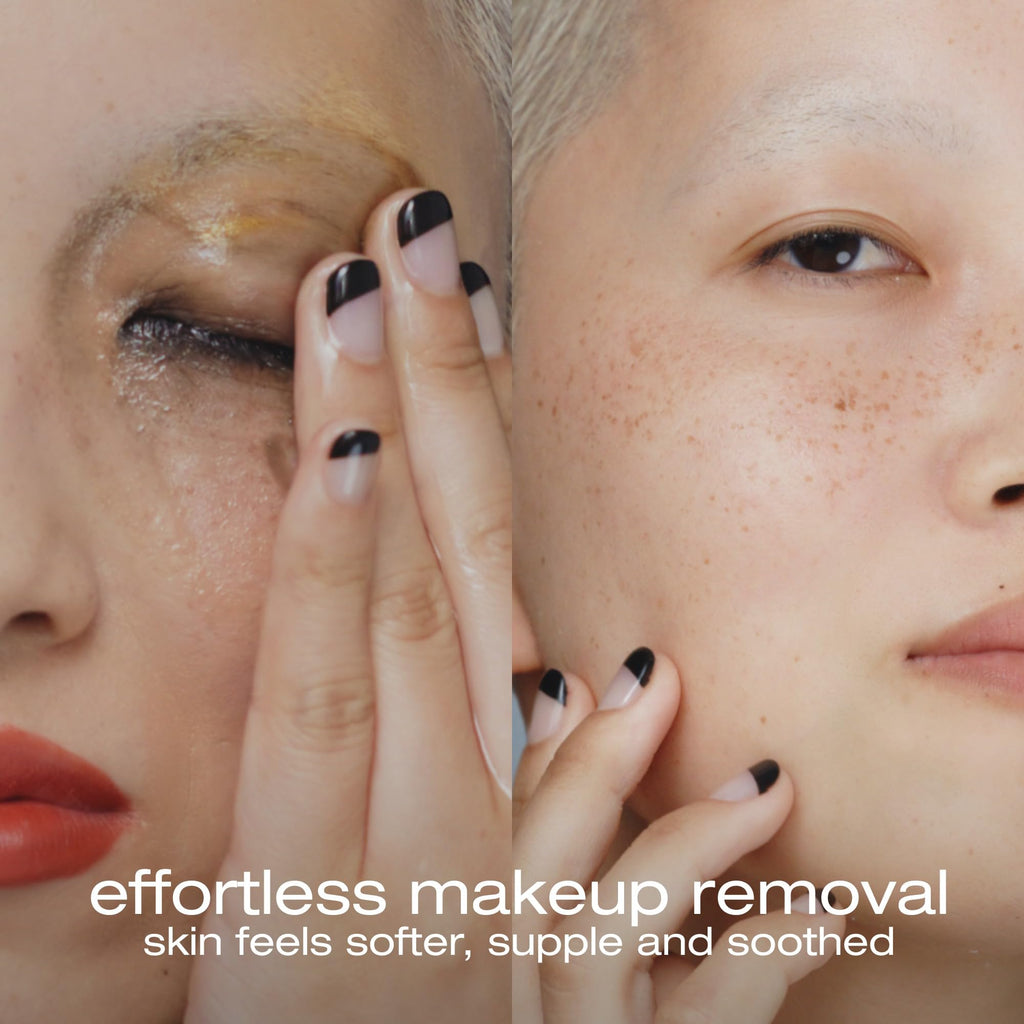 Shu Uemura plant-based makeup remover texture and oil consistency