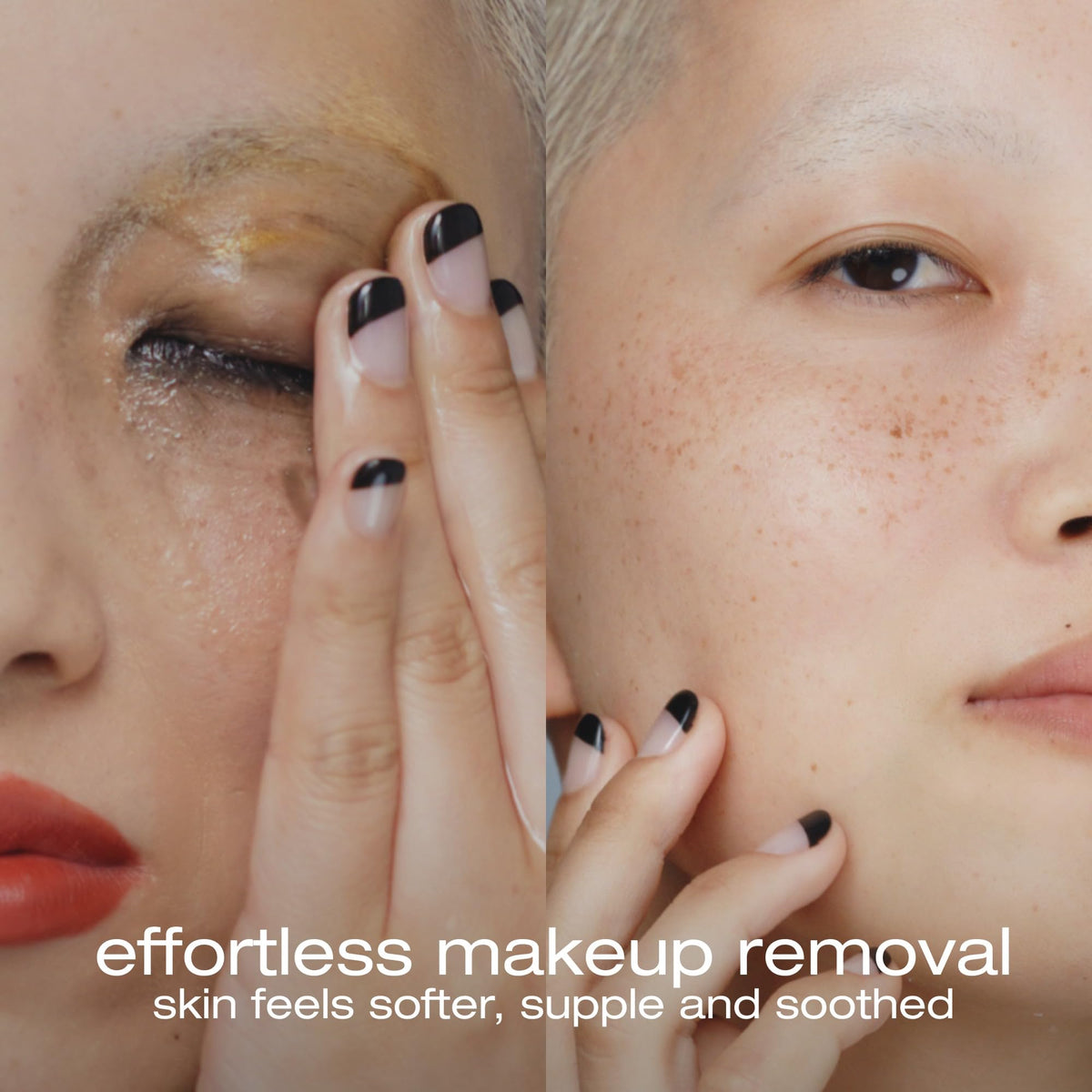 Shu Uemura plant-based makeup remover texture and oil consistency