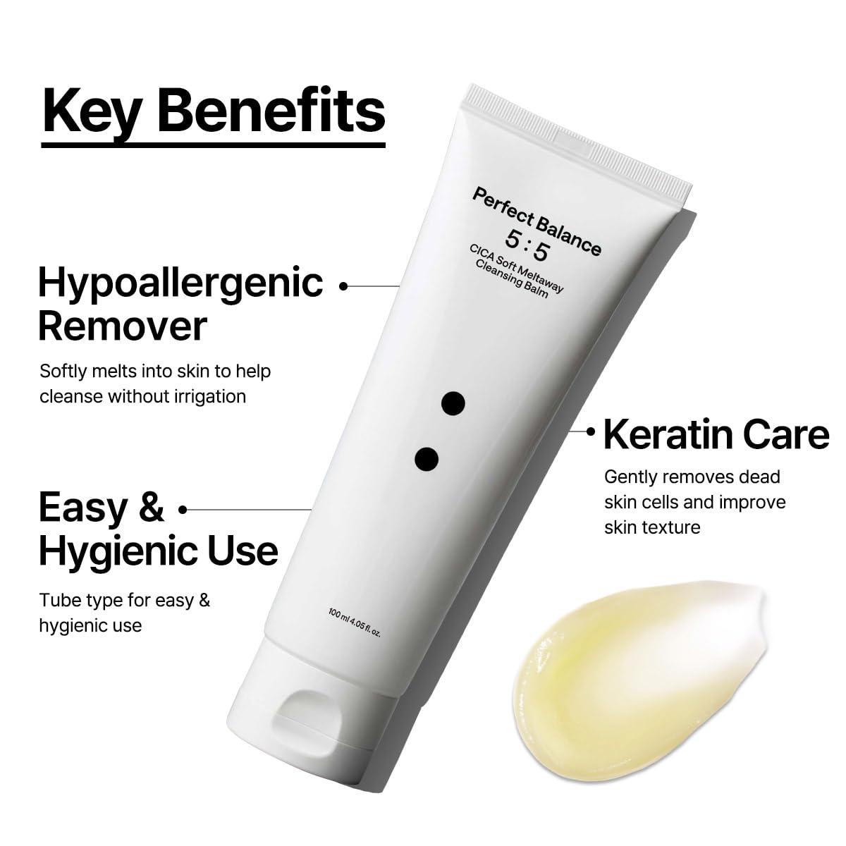 B:Lab Cica Soft Meltaway Cleansing Balm application on skin