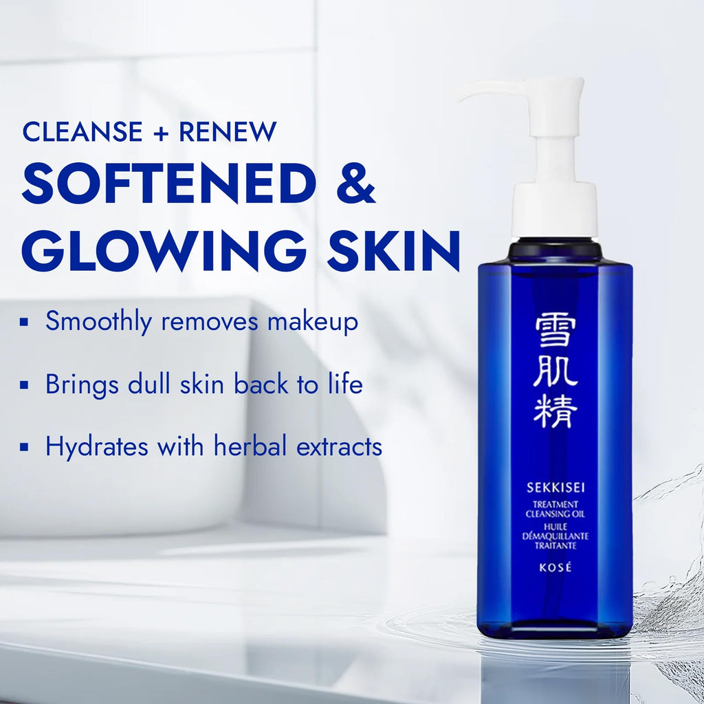 Sekkisei Facial Cleanser bottle packaging