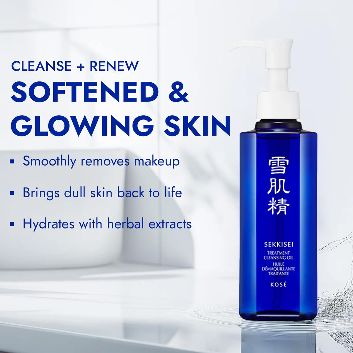 Sekkisei Facial Cleanser bottle packaging